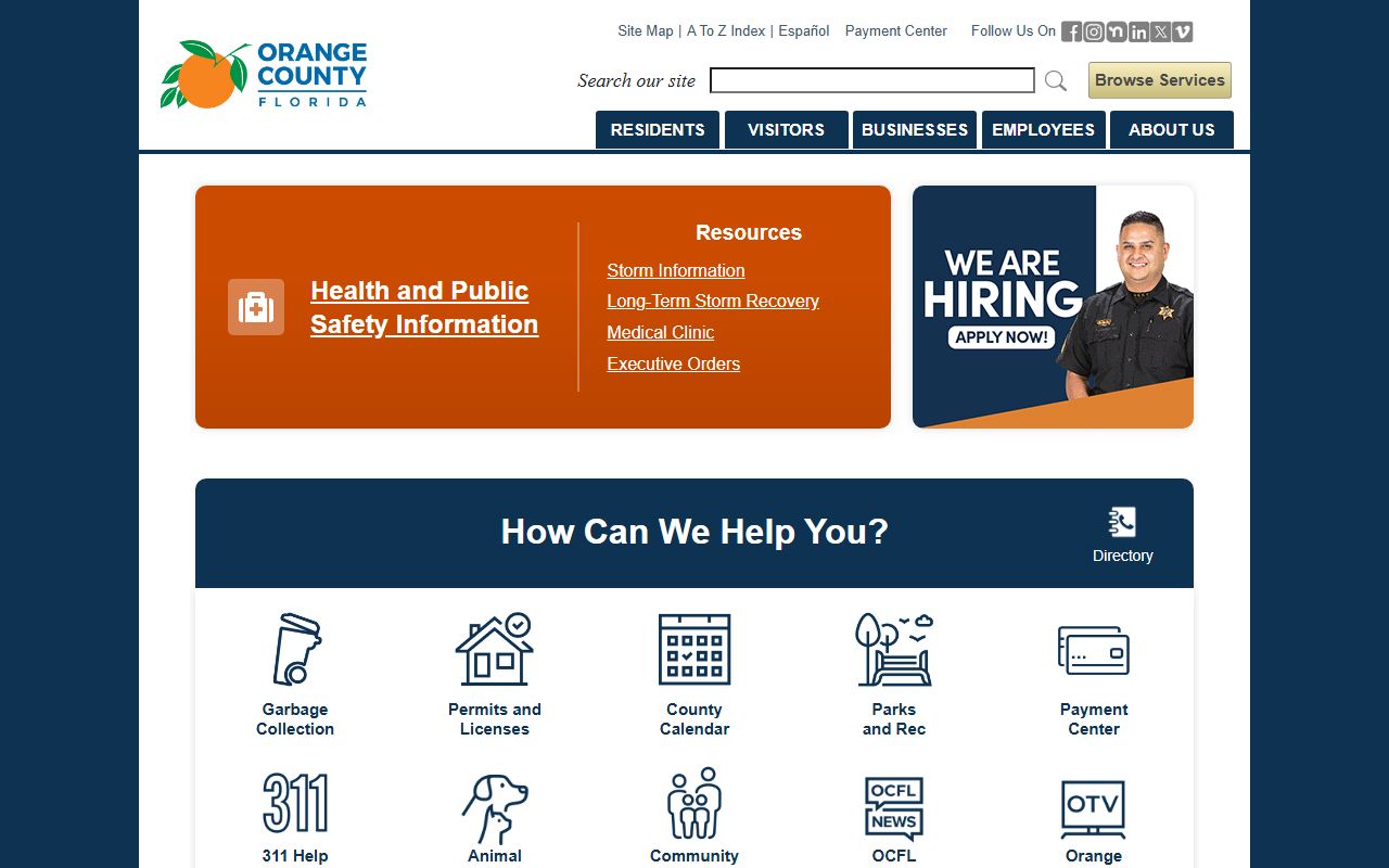 Orange County inmate search database showing current inmates and booking information